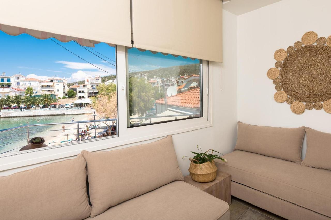 Konstantinou Deluxe Apartments Скала-Марион Экстерьер фото