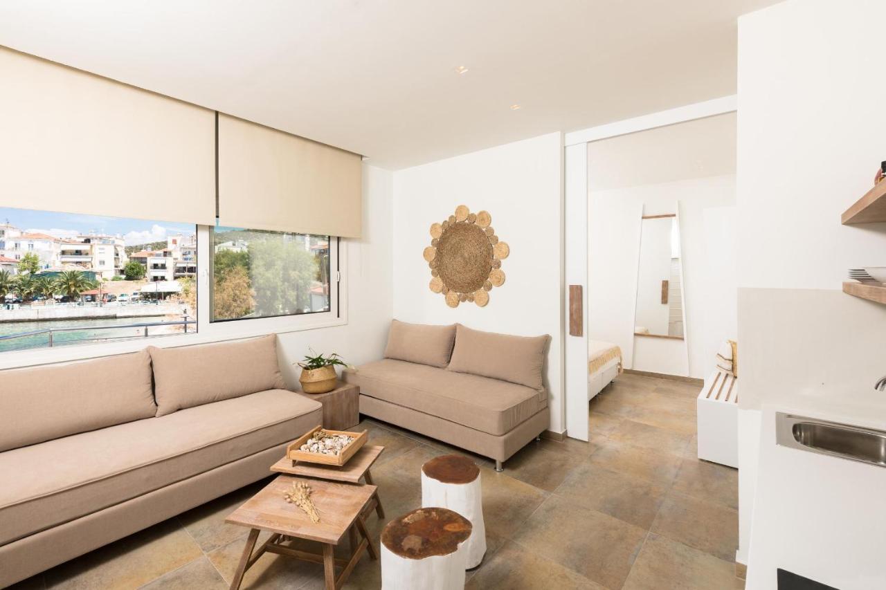Konstantinou Deluxe Apartments Скала-Марион Экстерьер фото